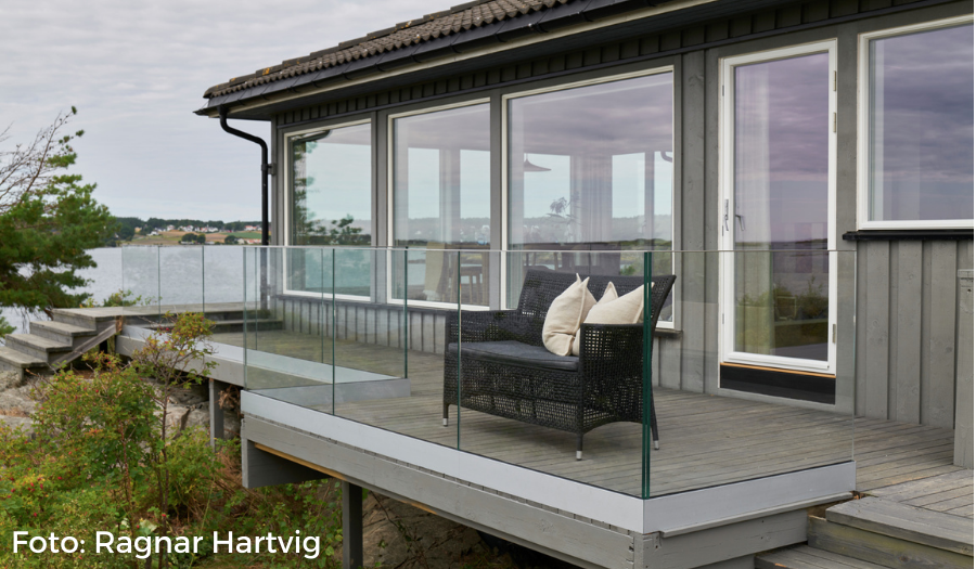 Fem grunner til at du skal velge terrasserekkverk av glass