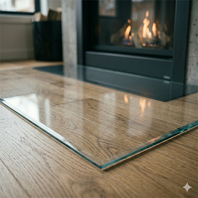 Glass-foran-peisen