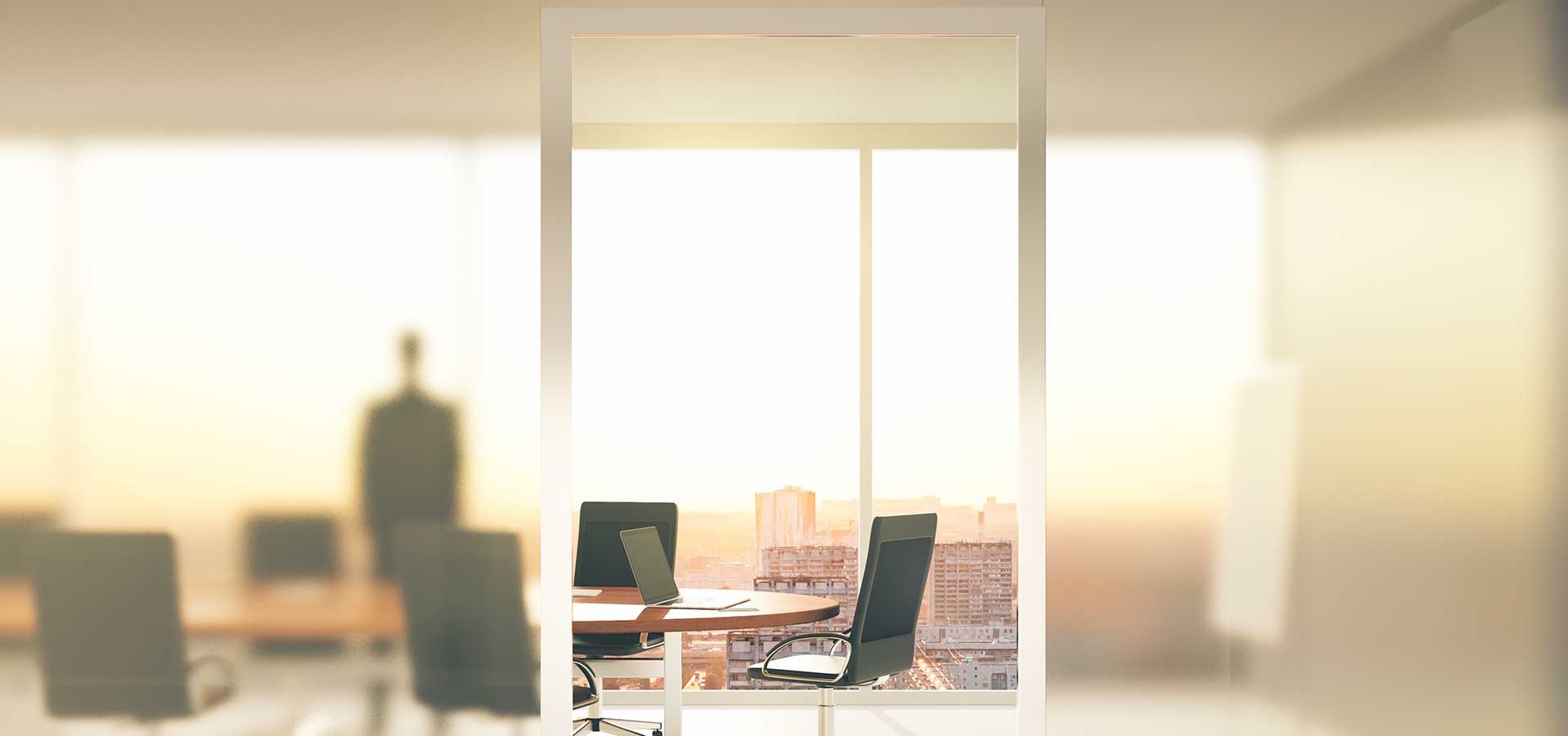 Pilkington ViewControl™ - glasset for de lukkede møtene