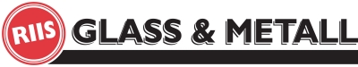 Riis glass og metall logo